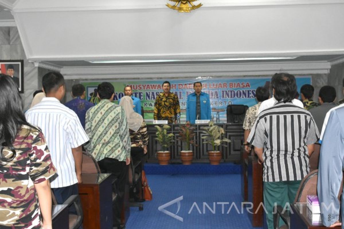 Wabup Mojokerto Minta KNPI Kembangkan Potensi Generasi Muda 