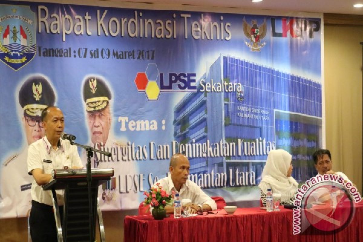 LPSE Kaltara Sudah Penuhi 8 Standar 