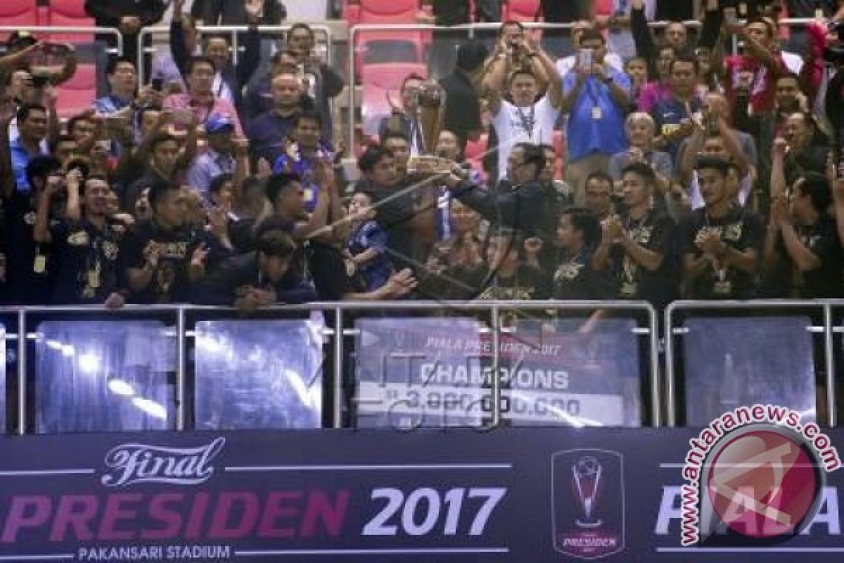 Piala Presiden 2018, Ini Hadiahnya 