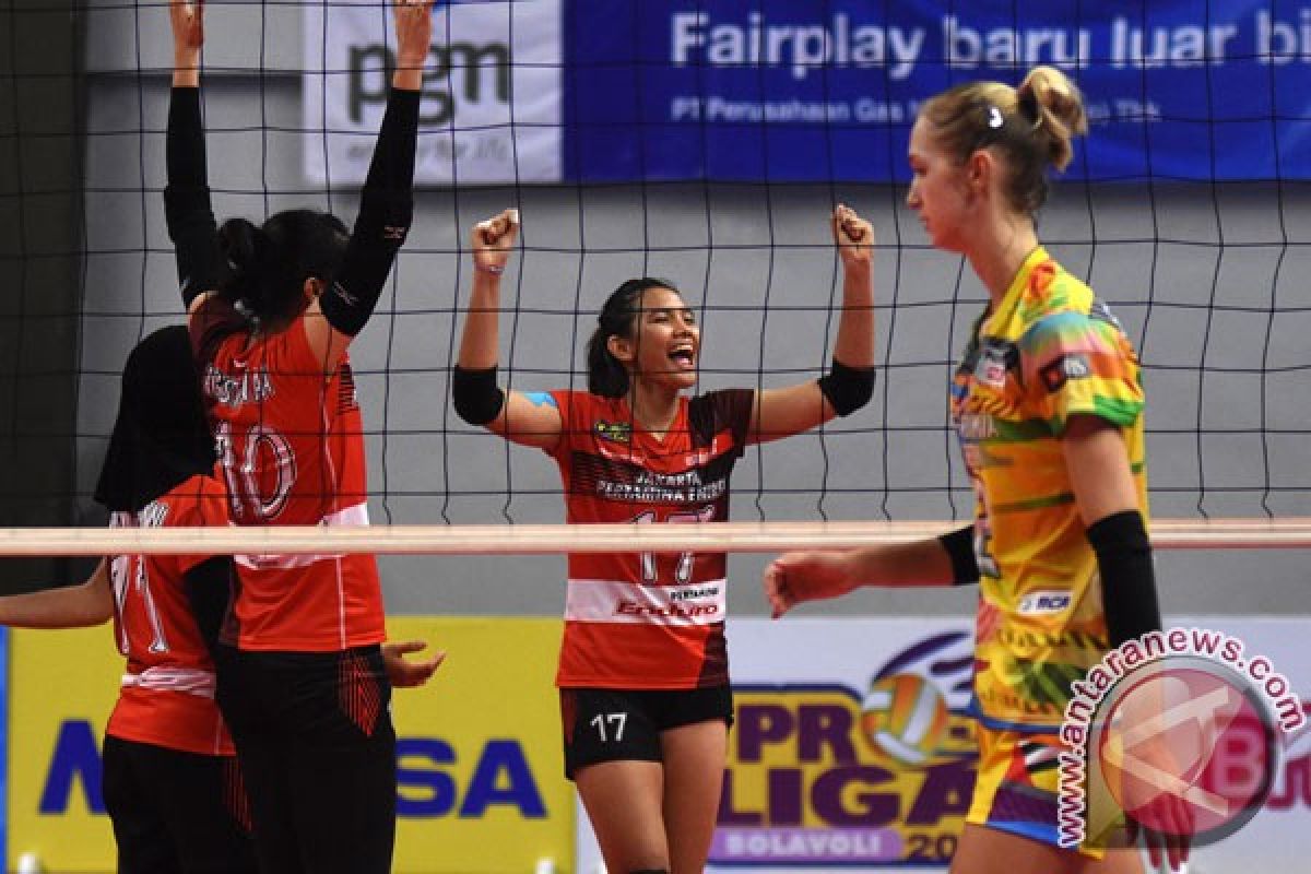 Putri Pertamina bertemu BJB di grand final Proliga