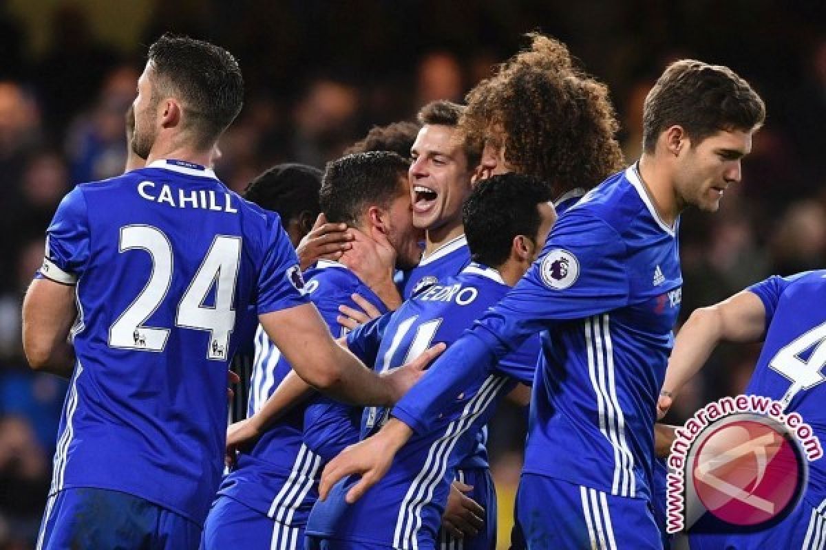 Klasemen Liga Inggris, Chelsea tetap kokoh