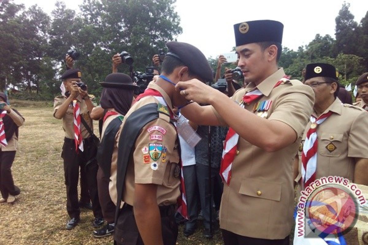 Gubernur: Gerakan Pramuka wahana membentuk watak dan karakter