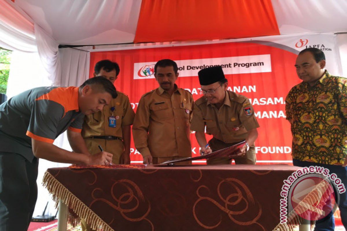 JAPFA Foundation Bantu Pengembangan SDN 6 Pasir Jambak