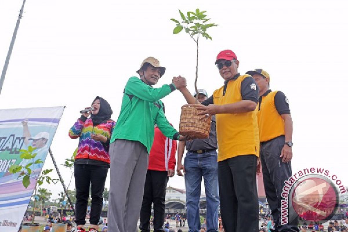 Gubernur Terus Bagikan Bibit Pohon