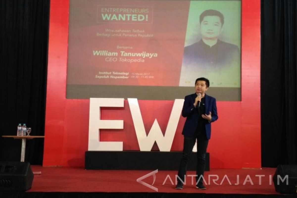 CEO Tokopedia Motivasi Mahasiswa ITS dalam Berwirausaha