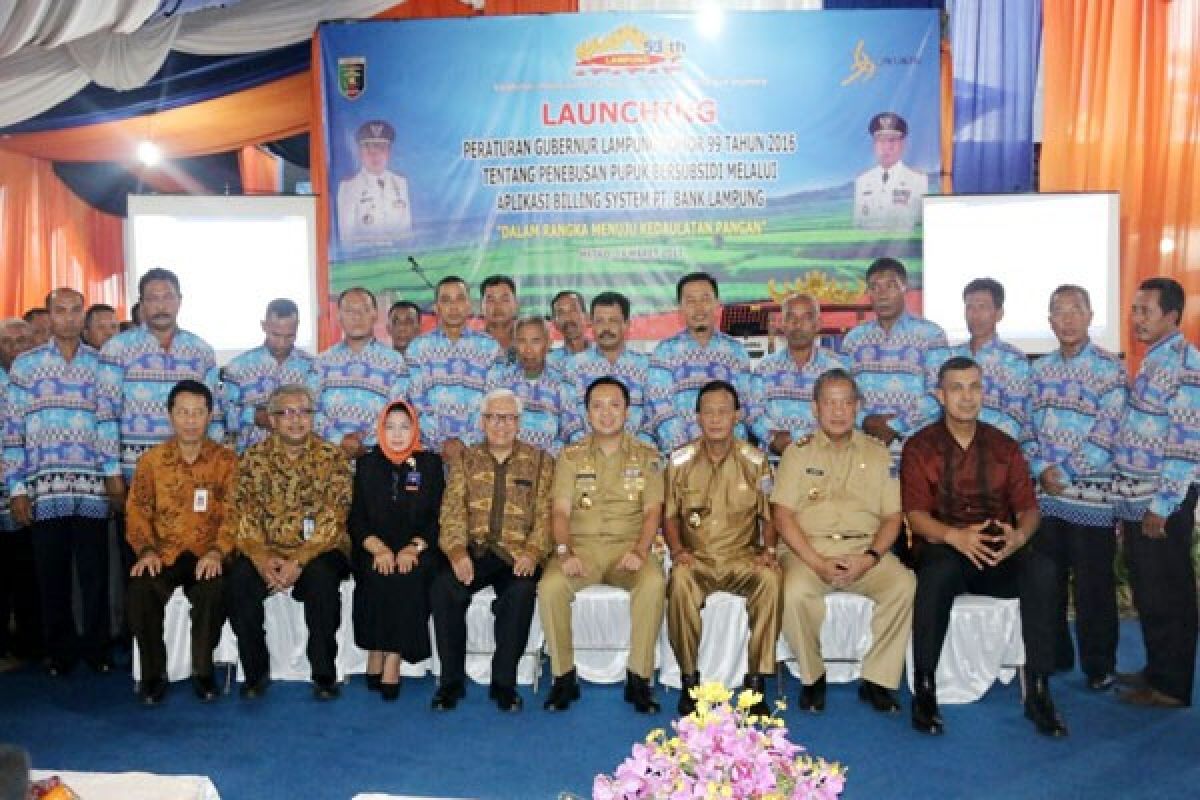 Distribusi Pupuk Berpola Billing System Di Lampung