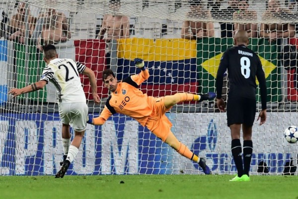Liga Champions - Juventus tekuk Porto 1-0 di babak pertama