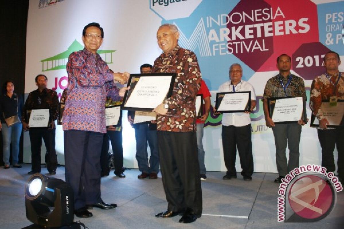 Sleman raih penghargaan "Marketeer of The Year" 