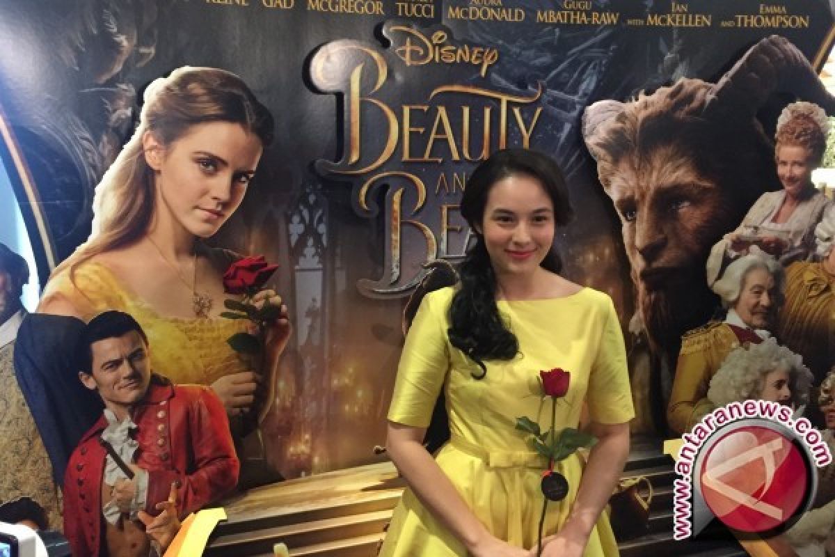 Reaksi Chelsea Islan Usai Nonton Premier "Beauty and the Beast"