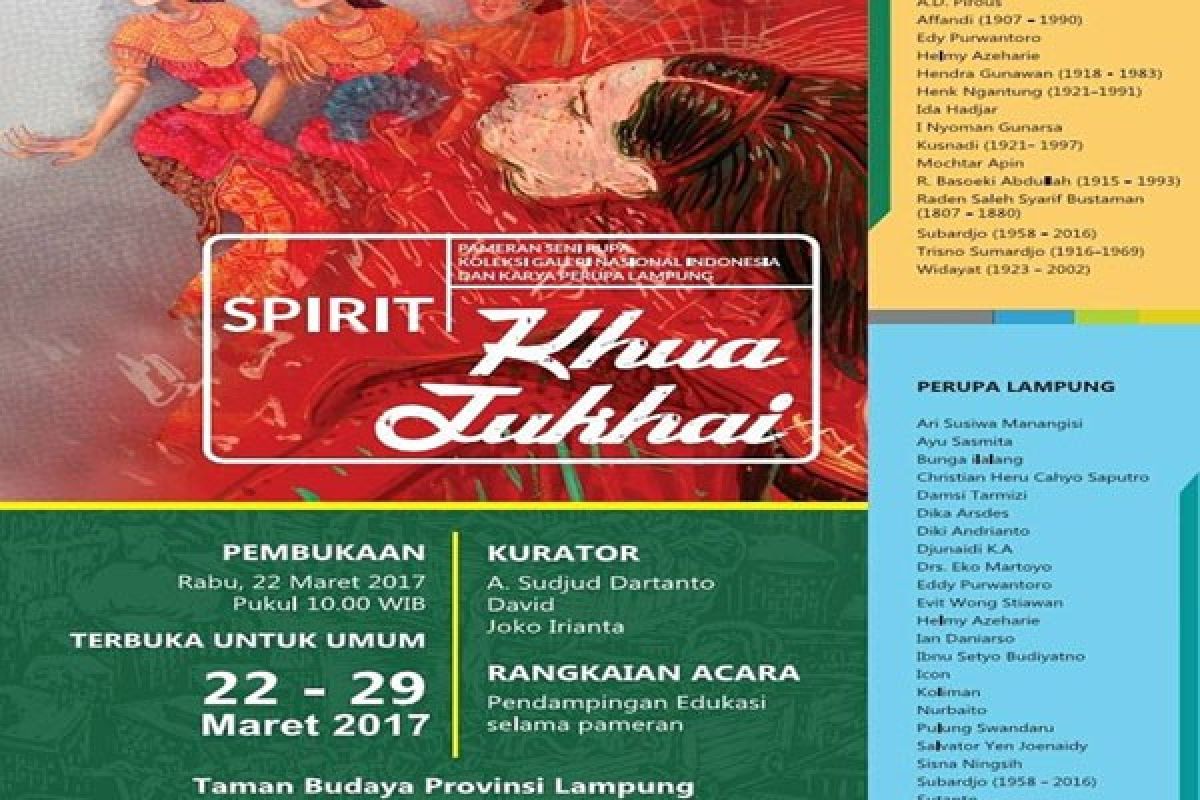 Pameran Akbar "Spirit Khua Jurai" Siap Digelar 