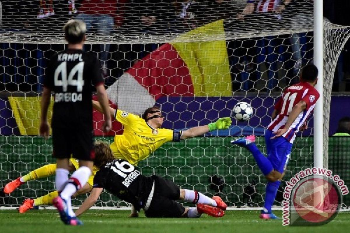 Atletico Madrid ke Perempatfinal Usai Tahan Leverkusen 