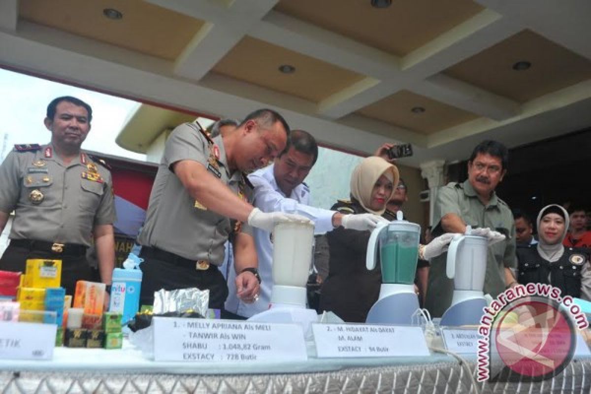 Pengguna narkoba di Sumatera direhabilitasi di Palembang