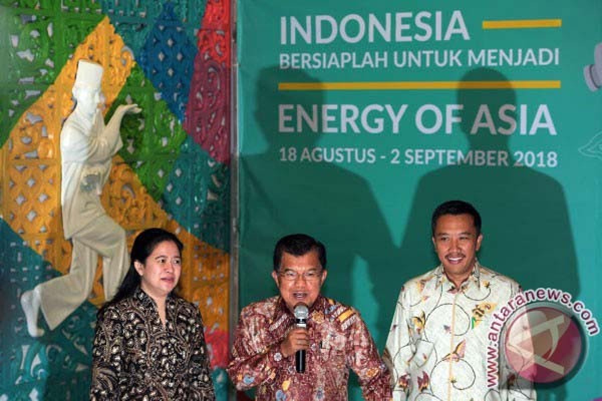 Wapres Tekankan Efektivitas Penggunaan Anggaran Asian Games