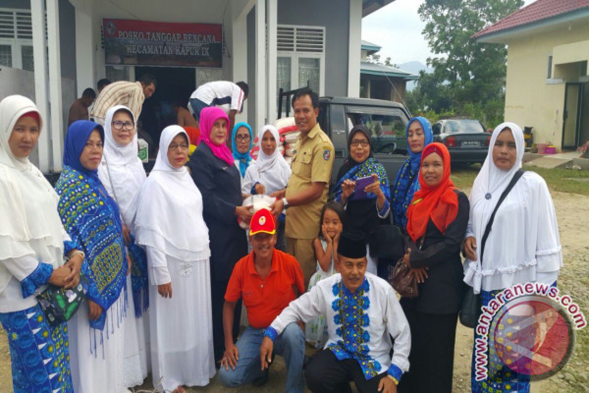 BKMT Padangpariaman Bantu Korban Banjir Limapuluh Kota