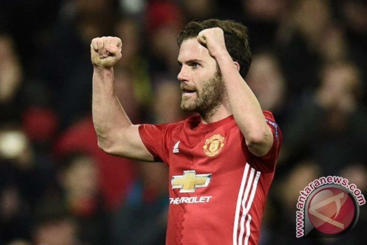 Liga Europa - Manchester United melenggang ke perempatfinal berkat Juan Mata