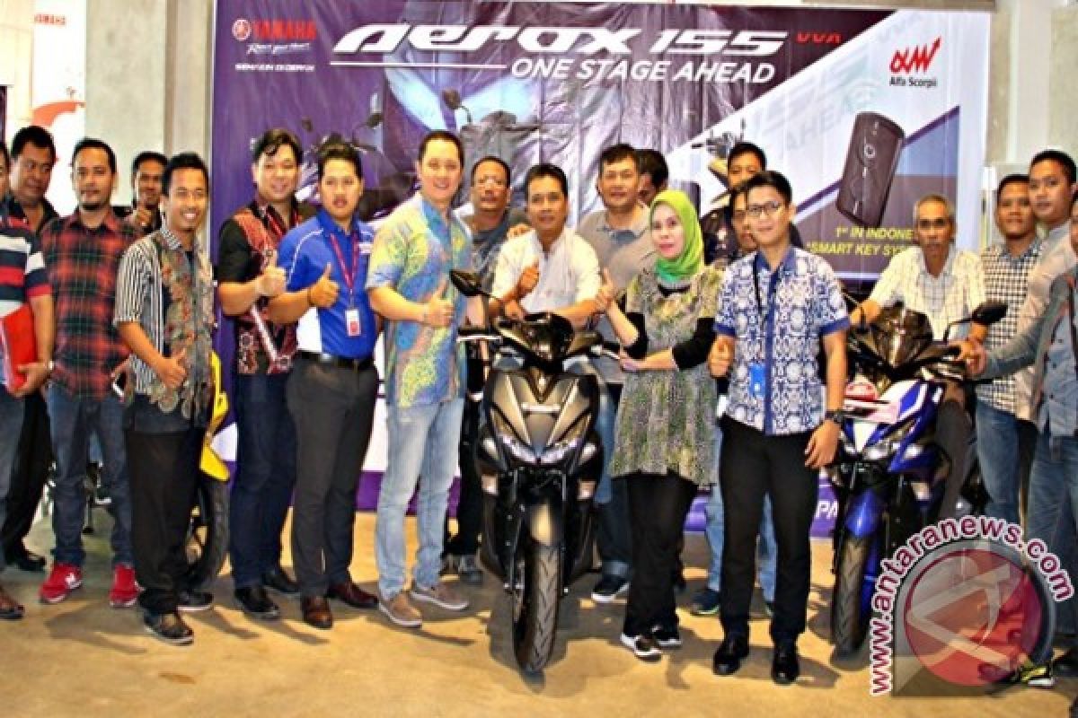 Jurnalis Rasakan Sensasi Yamaha Aerox 155VVA