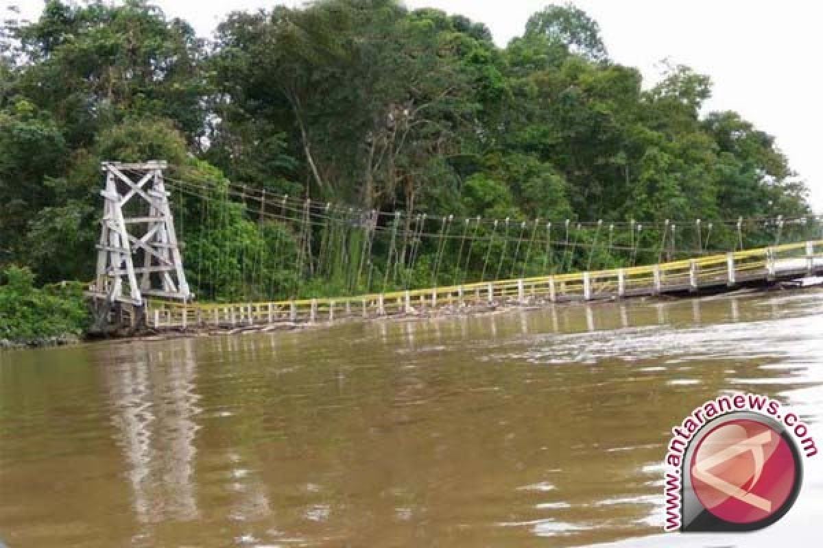Jembatan Anjlok, Jalur Desa Muara Talang-Sampudau Putus