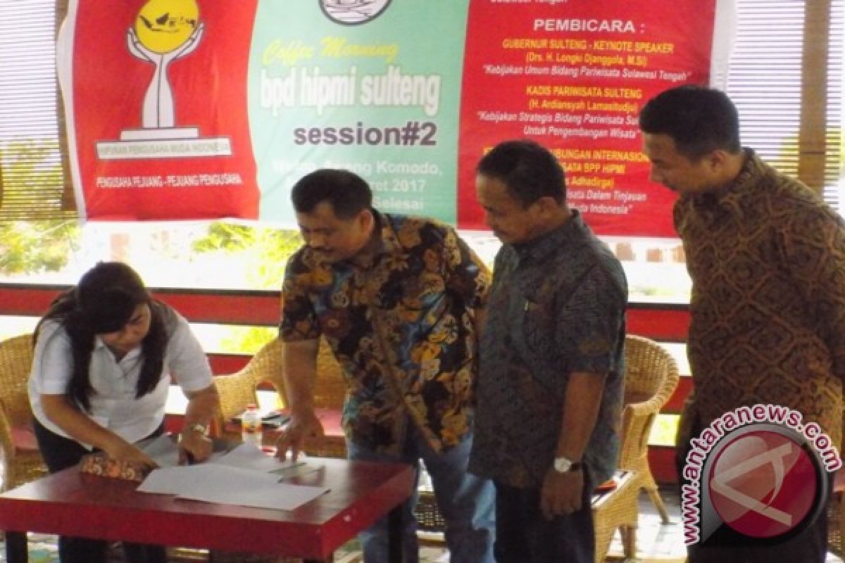 HIPMI-Pemda Teken Mou Kerja   Sama Pariwisata 