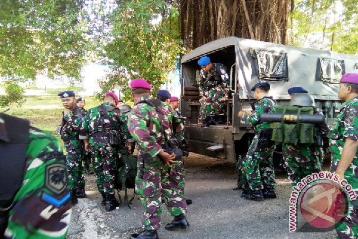 Lantamal IX Kirim Personel ke Gunung Botak