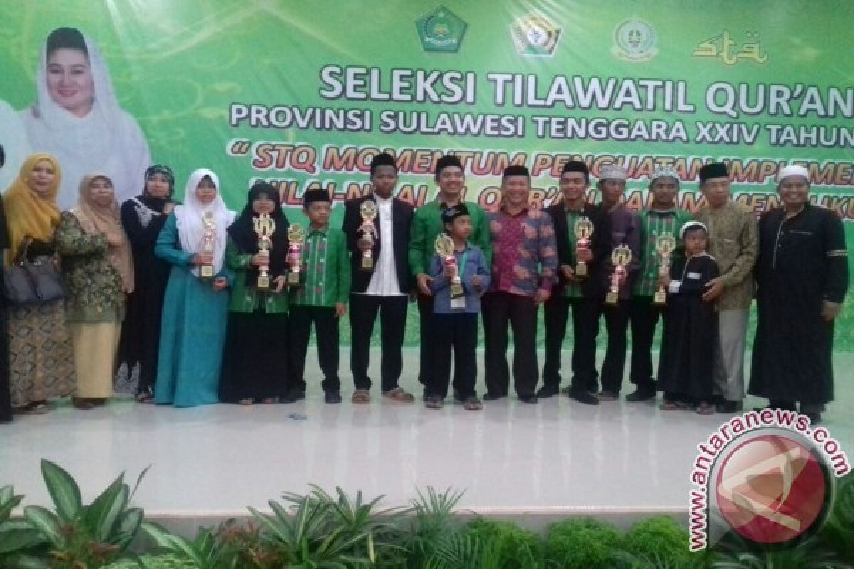 Kendari Juara III STQ Ke-24 Sultra 