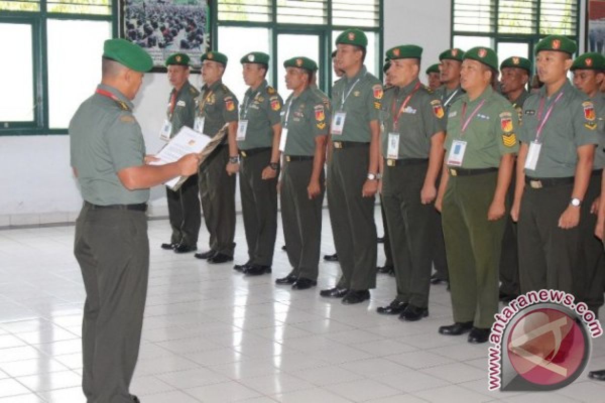 Panitia Seleksi Tamtama TNI-AD Ucapkan Pakta Integritas