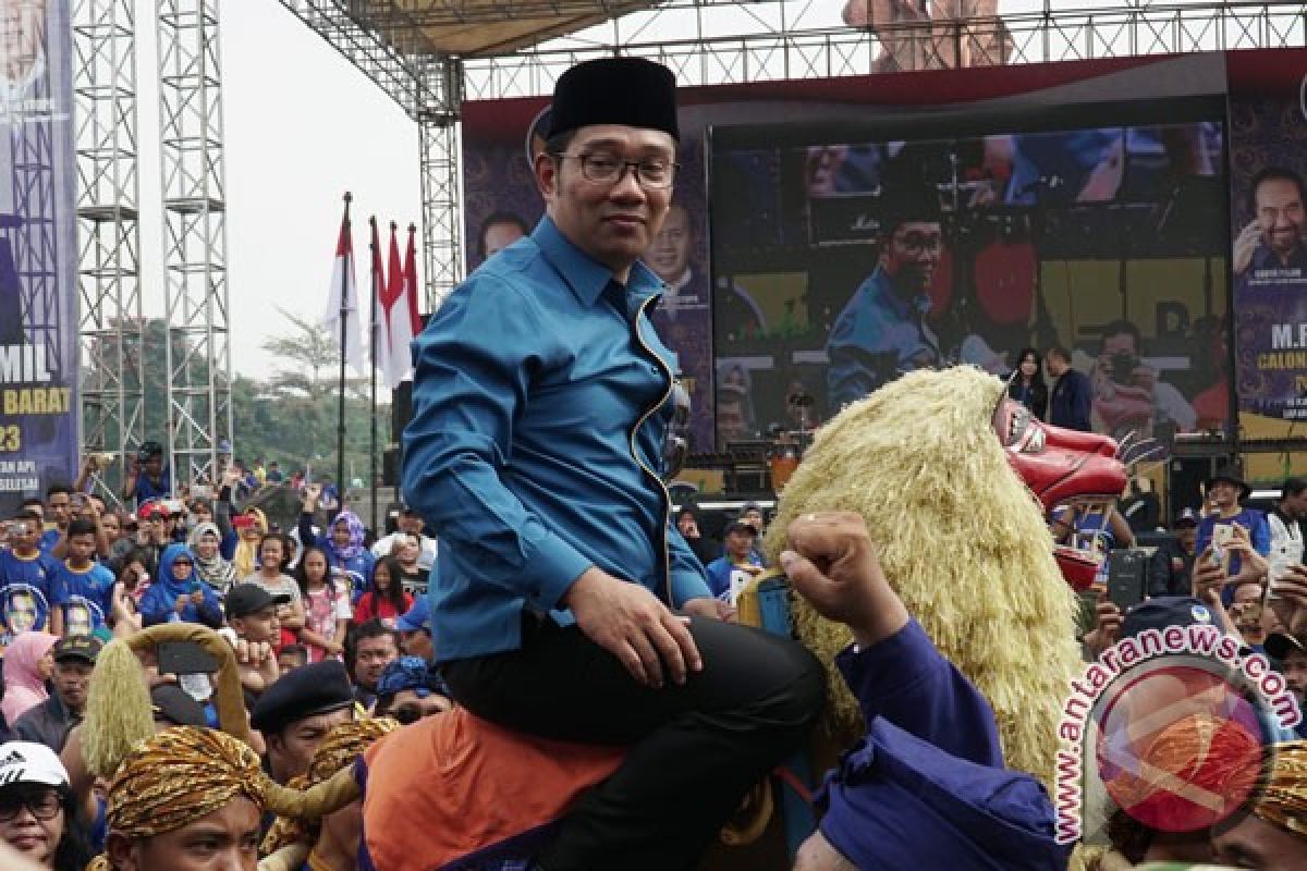 Elektabilitas Ridwan Kamil paling tinggi menurut survei ini