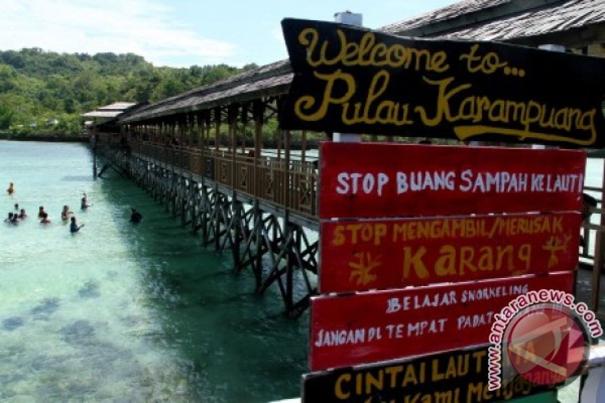 WISATA PULAU KARAMPUANG MAMUJU
