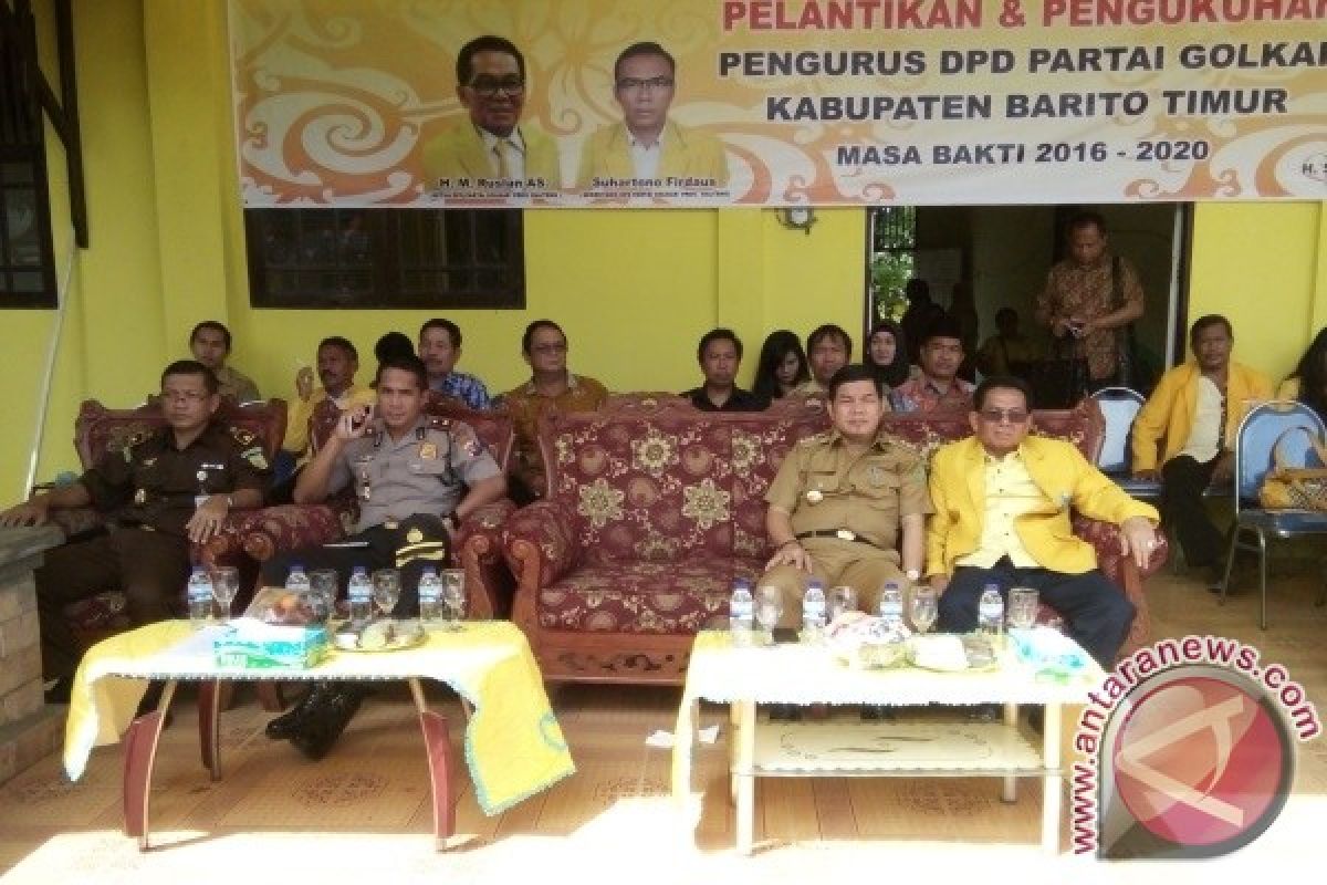 Ampera Mebas Jadi Perhitungan Golkar Sebagai Kandidat Bupati Barito Timur Periode 2018 - 2023