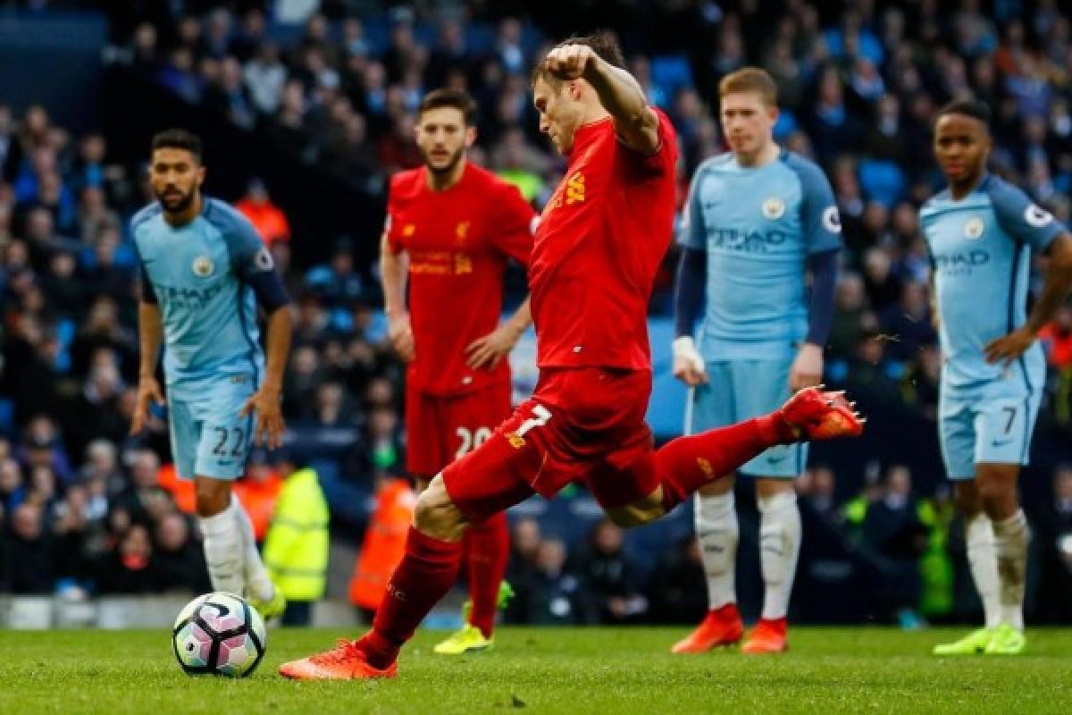 Imbang 1-1, Manchester City dan Liverpool tak ubah posisi klasemen