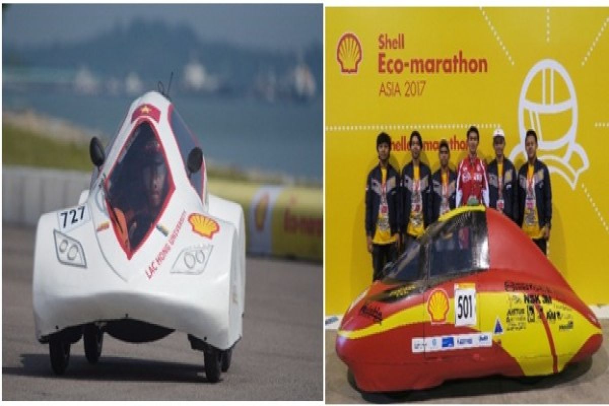 Mahasiswa Indonesia Menangi Shell Eco-Marathon 2017