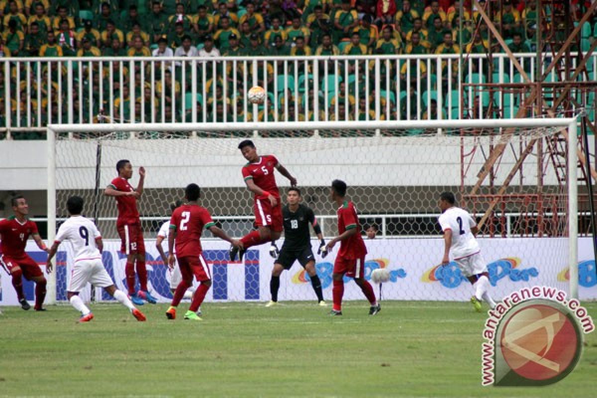 Timnas Indonesia kalah 1-3 di tangan Myanmar