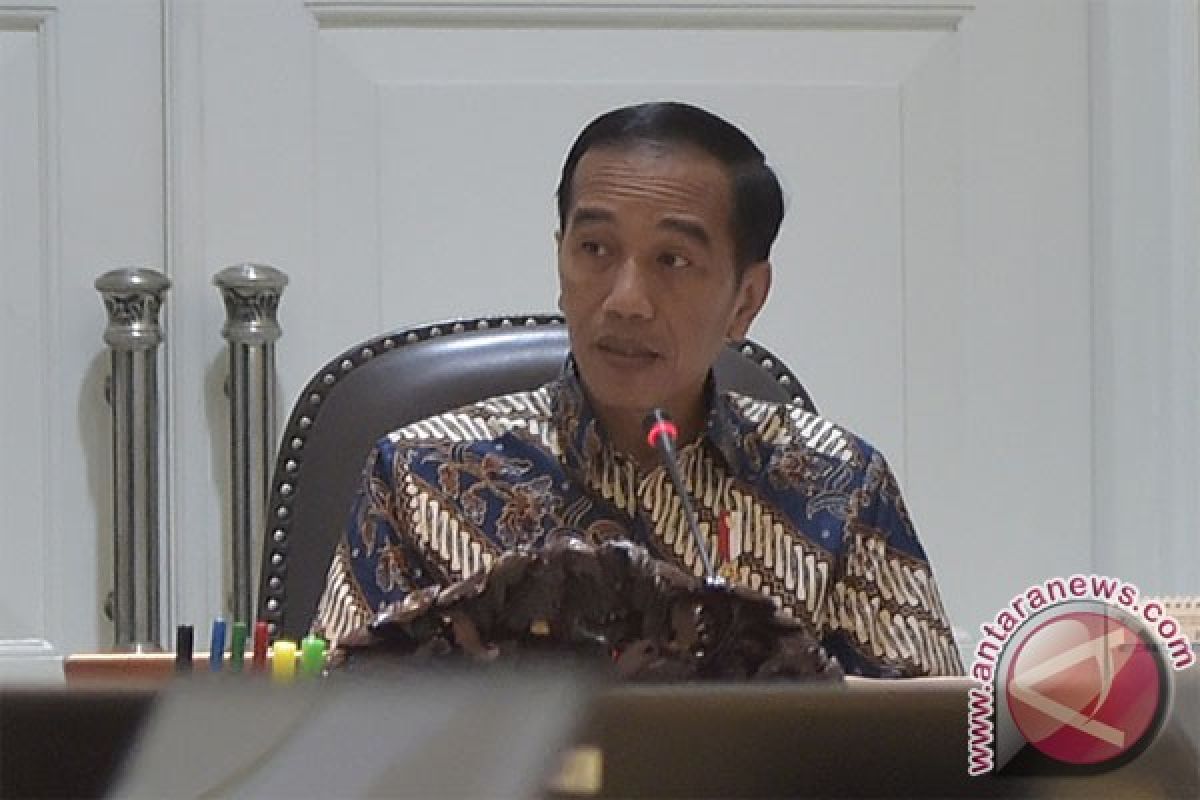 Presiden minta infrastruktur penunjang industri Gorontalo disiapkan