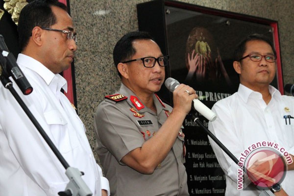 Kemenhub gandeng Polri kawal sosialisasi Permenhub 32