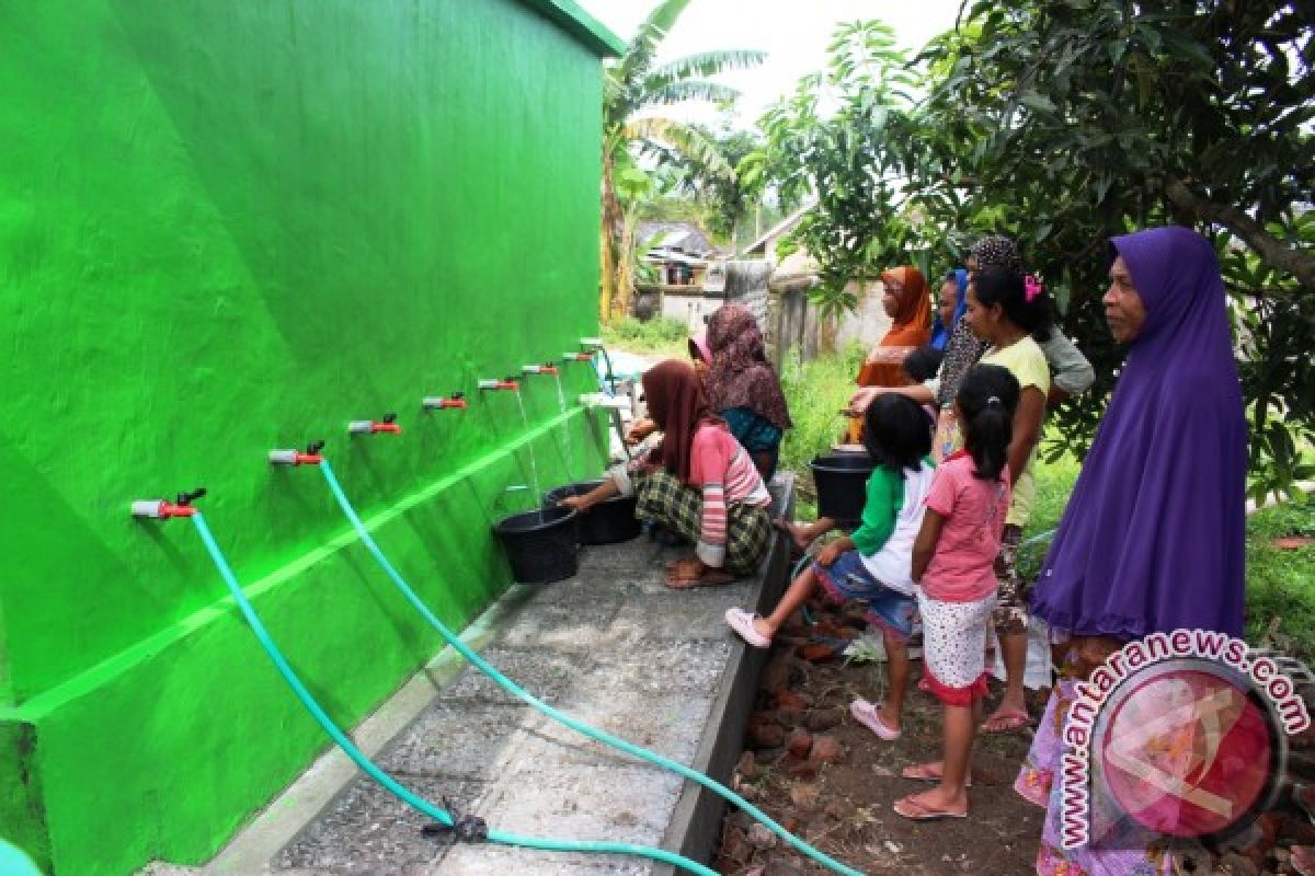 Muslim Aid Bangun Penampungan Air Bersih di Lombok Timur