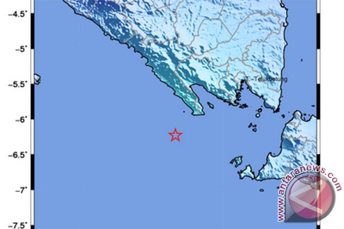 BMKG : gempa di Lampung tak berpotensi tsunami