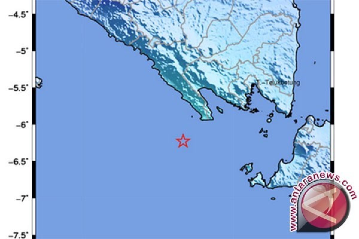 BMKG : gempa di Lampung tak berpotensi tsunami