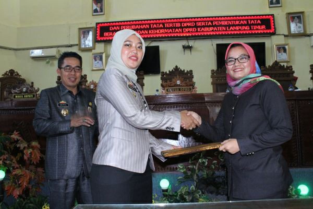 DPRD-Pemkab Lampung Timur Setujui Tujuh Raperda