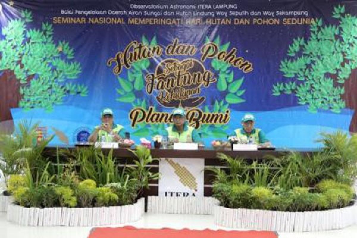 Pemprov Lampung Apresiasi Pembangunan Arboretum Itera 