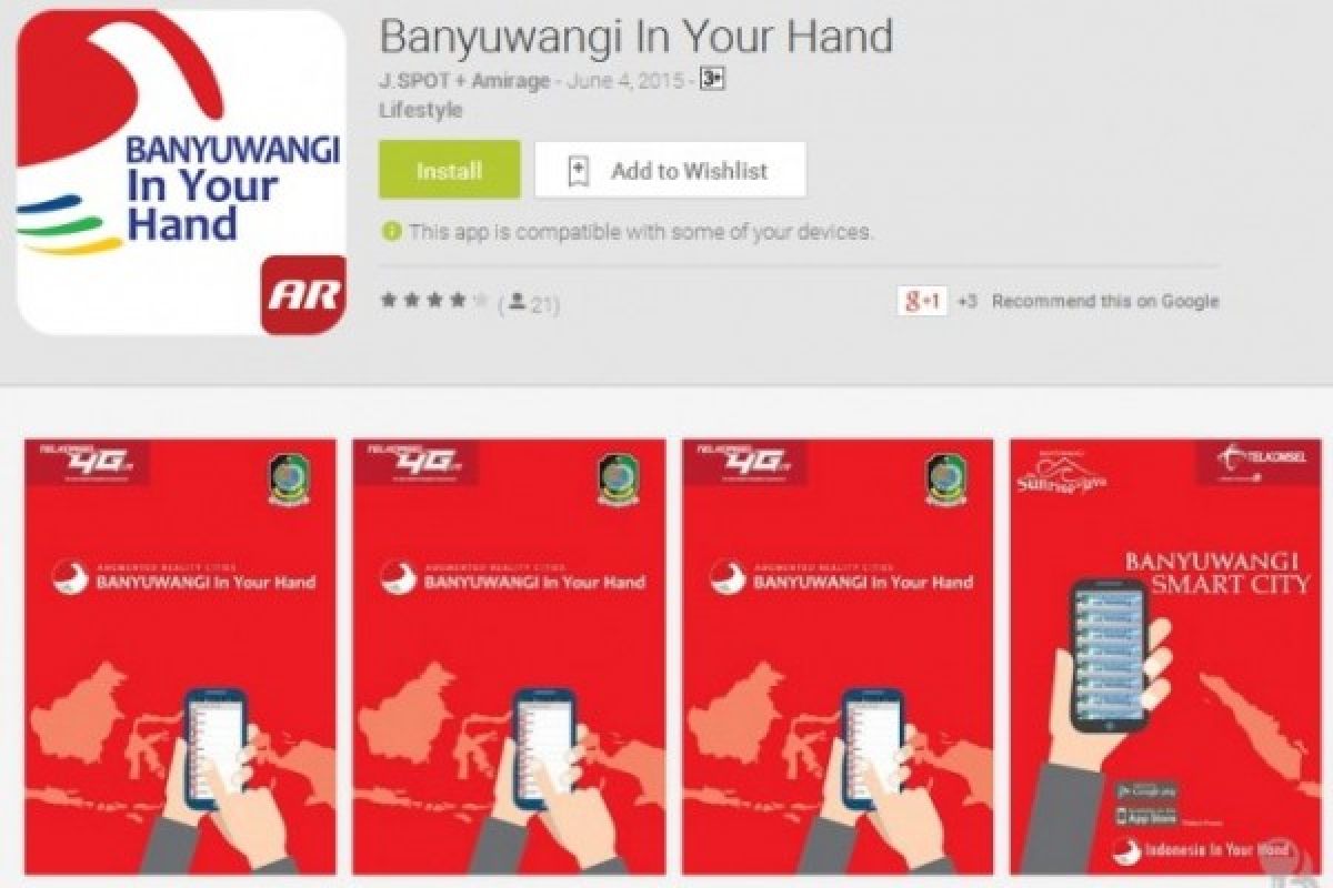 Banyuwangi in Your Hand app launched