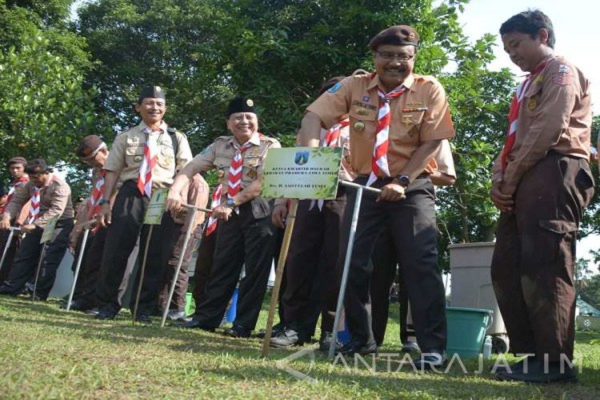 Pramuka Jatim Warnai Kampung Tumbuhkan Minat Wisatawan