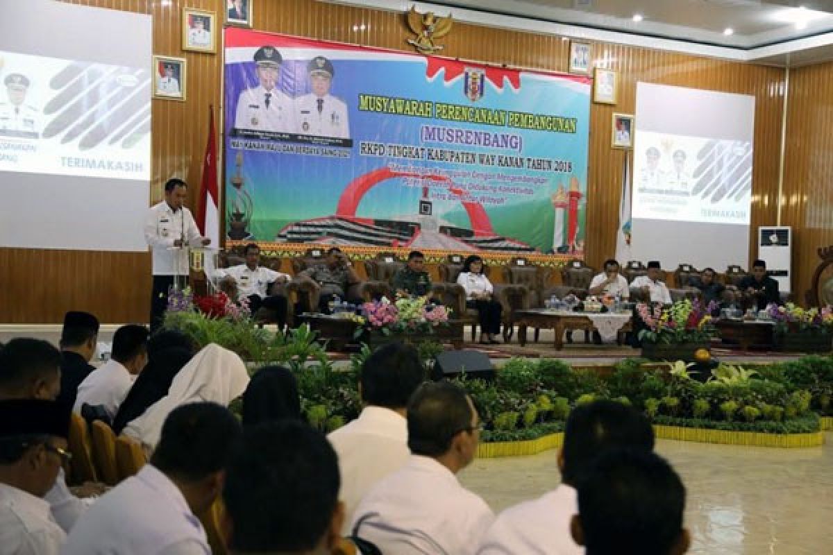 Waykanan Miliki Program Butuh Dukungan Pusat  