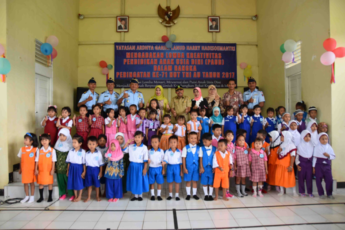 Ratusan Anak PAUD Ikuti Lomba Kreativitas