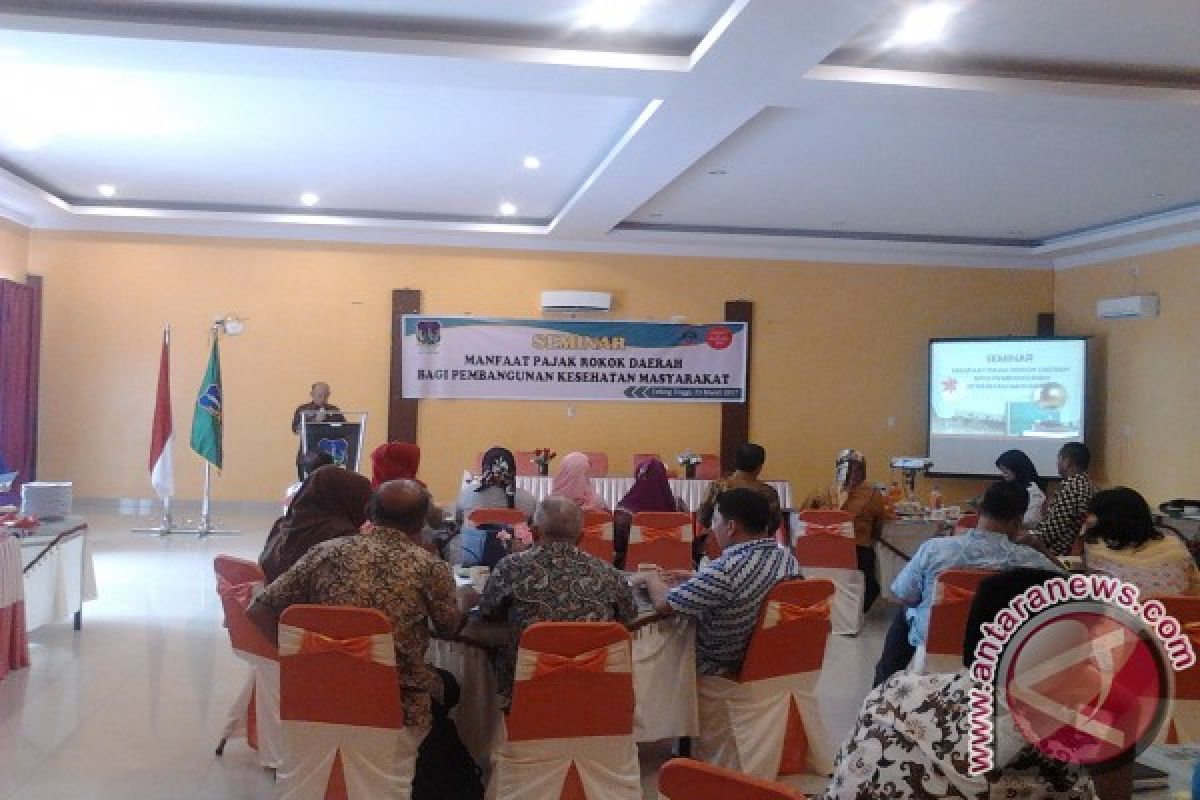 Pj.Walikota Buka Seminar Pajak Rokok