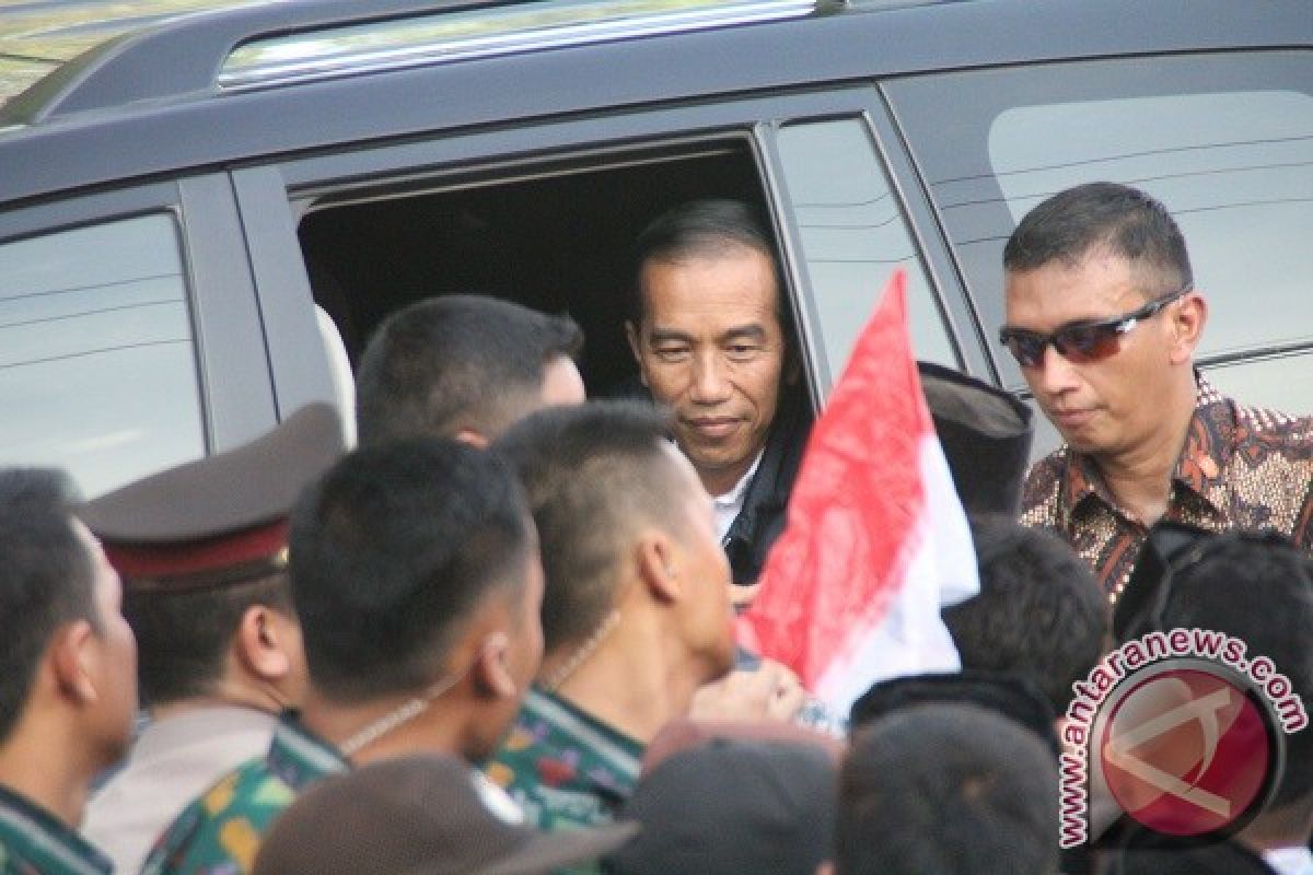 Presiden Jokowi Kunjungi Madina