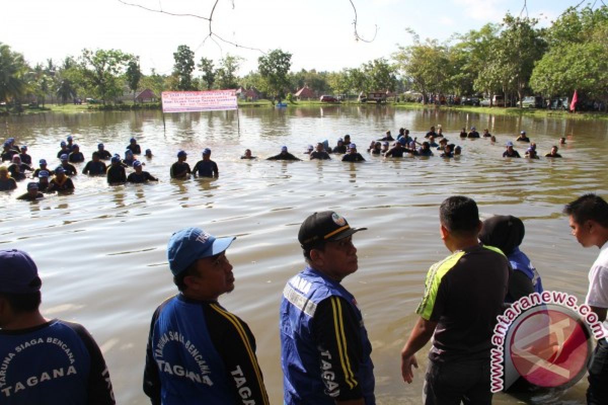 Gorontalo Peringati Hut Tagana Di Danau Limboto