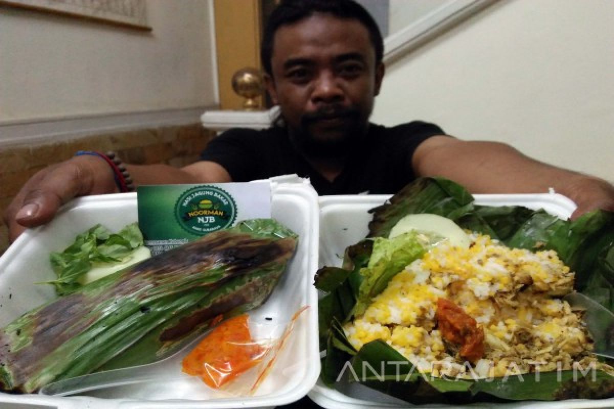 Nasi Jagung Bakar dari Kampung Lawas Maspati