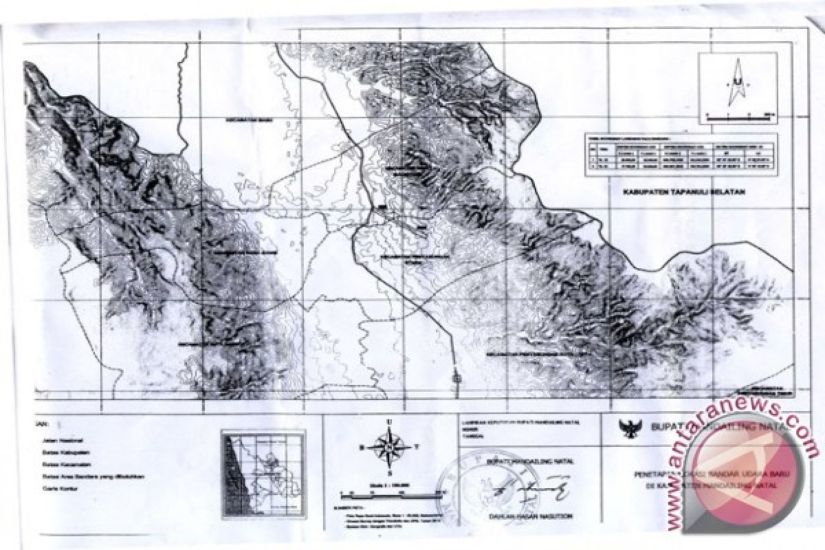 PENETAPAN LOKASI BANDAR UDARA MANDAILING NATAL