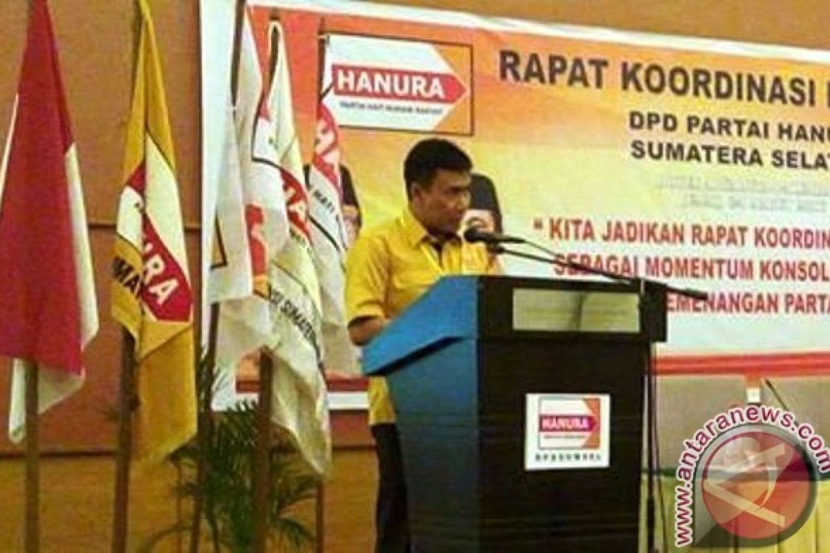 Hanura Sumsel targetkan penambahan perolehan kursi dewan