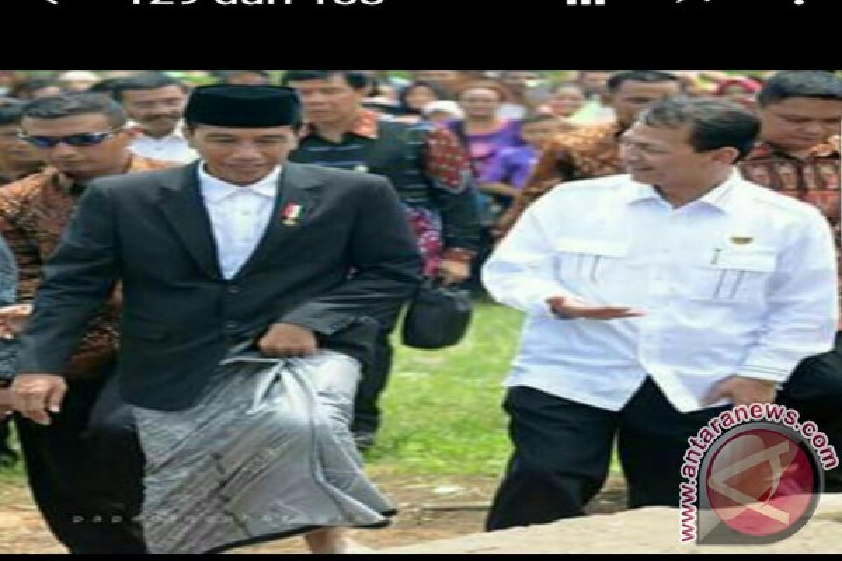 Bupati Tapsel Bersama Presiden Joko Widodo