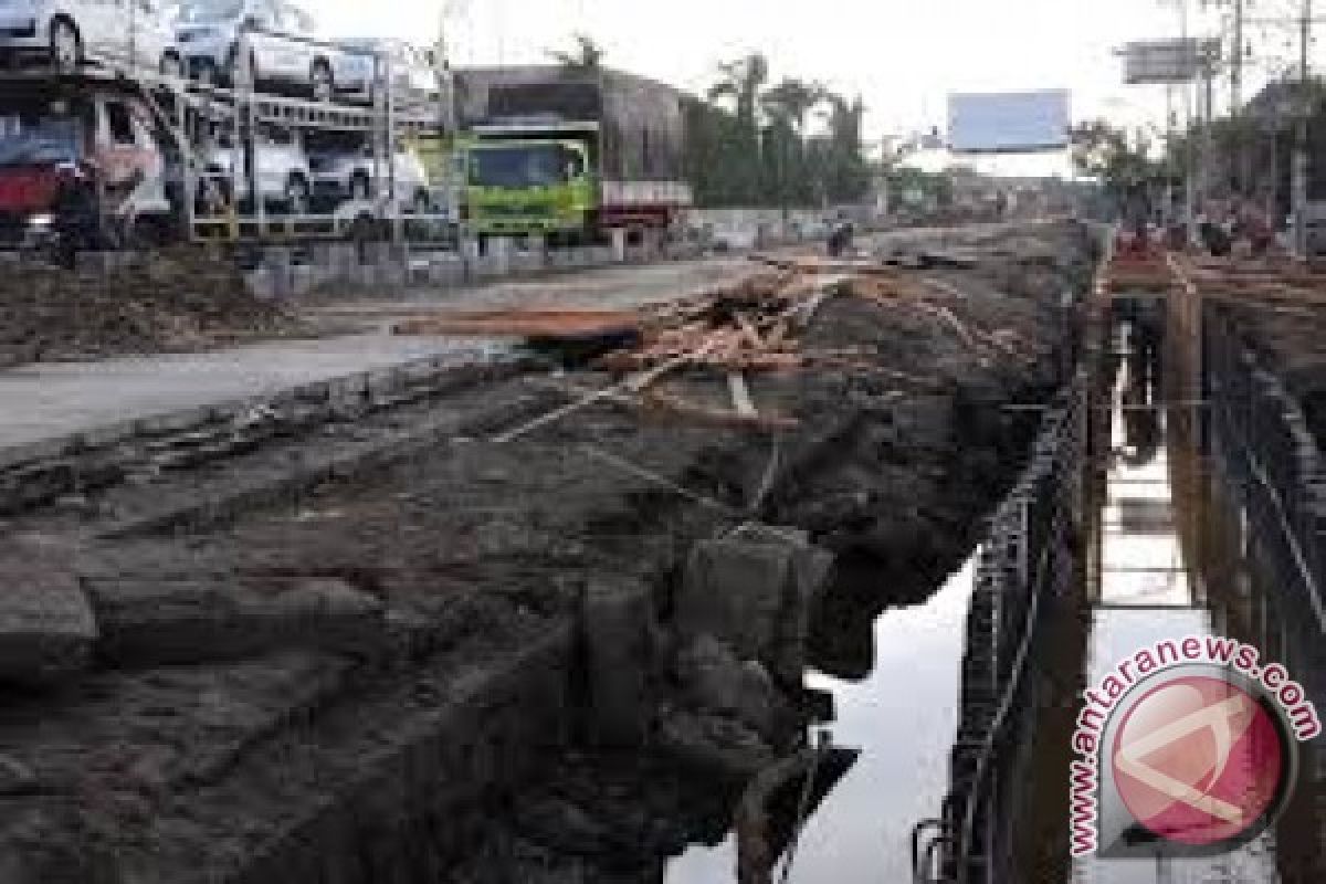 Toari Gunakan Dana Desa Bangun Infrastruktur Drainase 